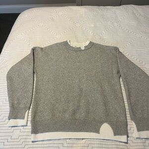 Gray Crewneck Women’s  Sweater Size M